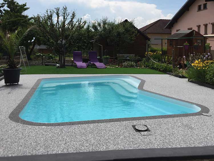 plages de piscine