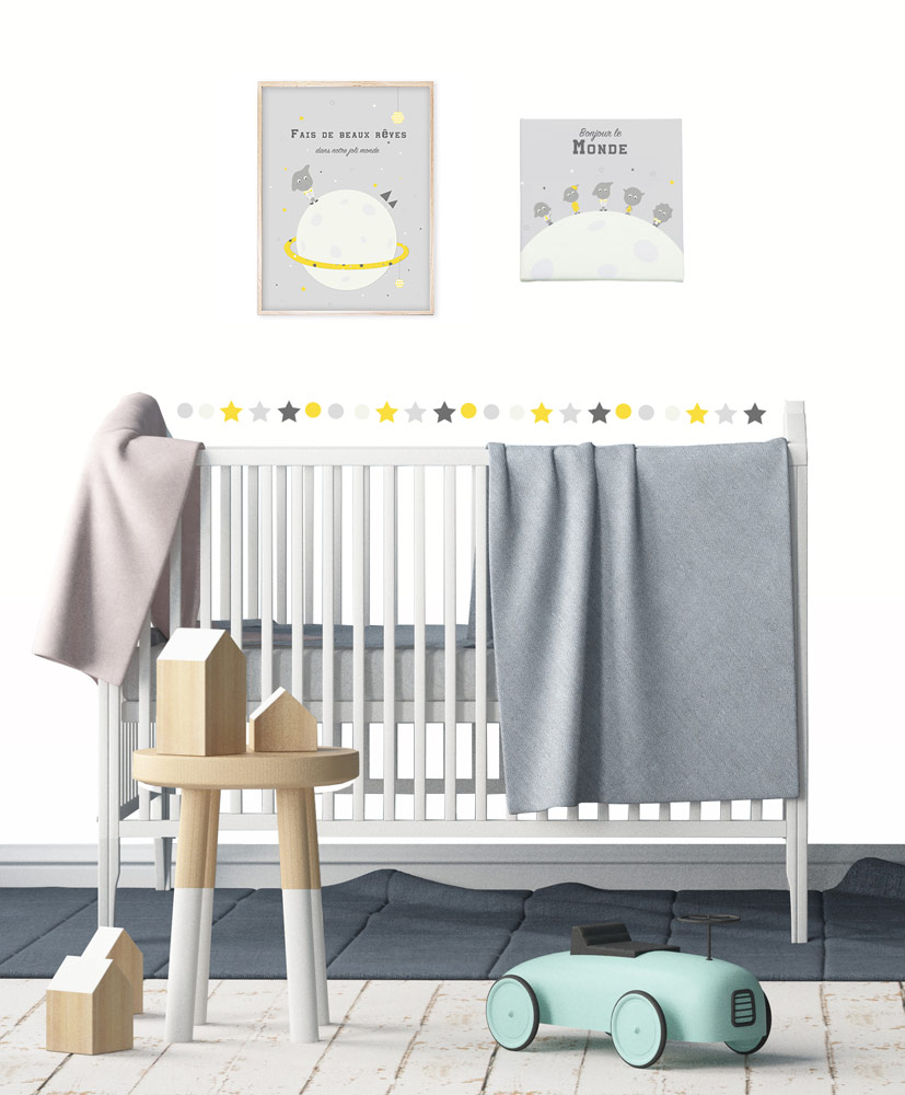 L’aménagement déco de la chambre de bébé