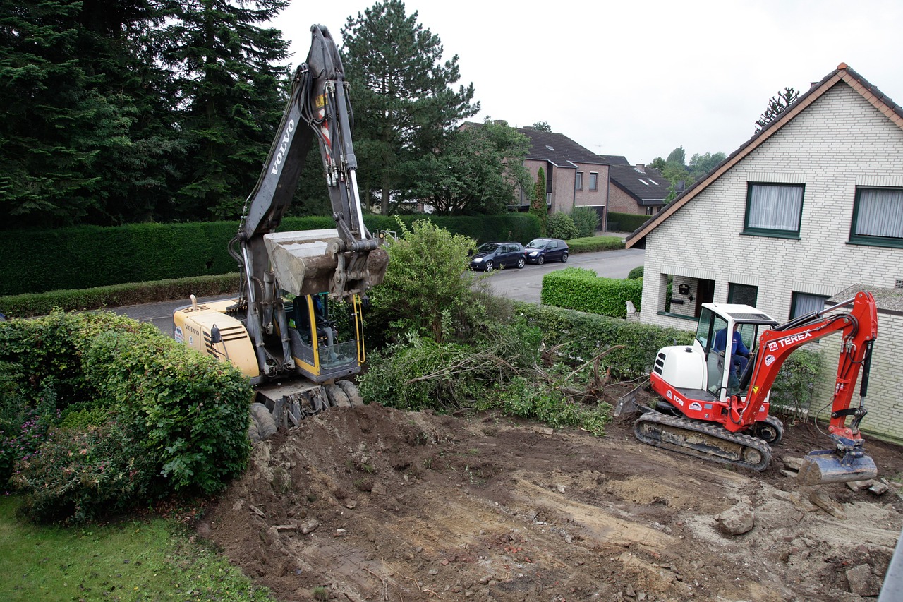 Travaux de terrassement en 2024