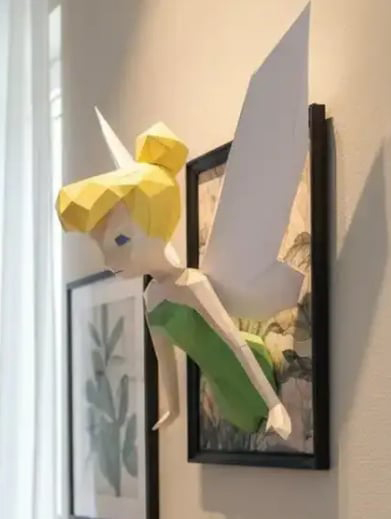 Le papercraft une décoration à accrocher ou à poser